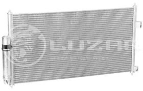 Радиатор кондиционера на Nissan Almera  Luzar LRAC 14BM.