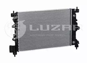 Алюминиевый радиатор охлаждения двигателя на Chevrolet Aveo  Luzar LRc 05196.