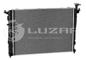 Алюминиевый радиатор охлаждения двигателя на Kia Sorento 2 Luzar LRc 08P5.