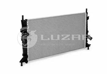 Алюмінієвий радіатор охолодження двигуна на Mazda 3 BK Luzar LRc FDFs03392.