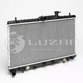 Алюминиевый радиатор охлаждения двигателя на Hyundai Accent  Luzar LRc HUAc99240.