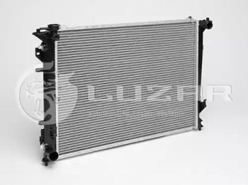 Алюминиевый радиатор охлаждения двигателя на Kia Magentis  Luzar LRc HUSo05140.
