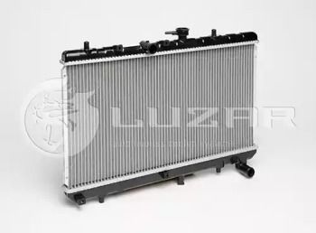 Алюмінієвий радіатор охолодження двигуна на Кіа Ріо  Luzar LRc KIRi05110.