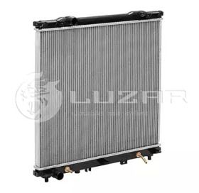 Алюмінієвий радіатор охолодження двигуна на Kia Sorento 1 Luzar LRc KISo02370.
