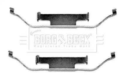 Скоби гальмівних колодок на BMW 740 Borg & Beck BBK1012.