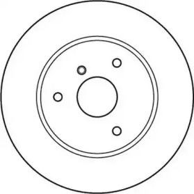 Передній гальмівний диск Jurid 562155JC.