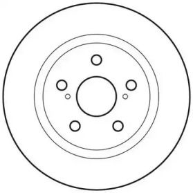 Задній гальмівний диск на Опель Інсігнія  Jurid 562659JC.