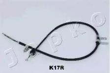 Трос ручника на Киа Пиканто  Japko 131K17R.