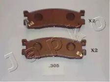 Задние тормозные колодки на Mazda Xedos 9  Japko 51305.