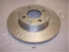 Вентильований передній гальмівний диск на Кіа Піканто  Japko 60K20.