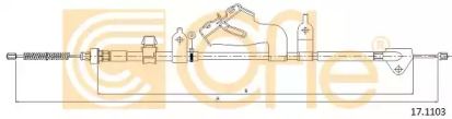 Трос ручника Cofle 17.1103.