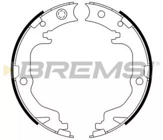 Гальмівні колодки ручника Bremsi GF4886.
