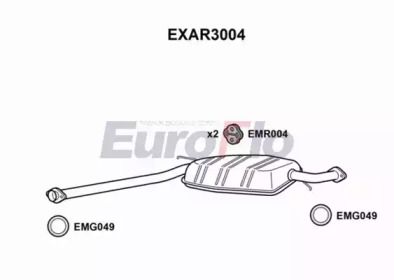 Резонатор Euroflo EXAR3004.