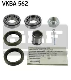 Ступичний підшипник SKF VKBA 562.