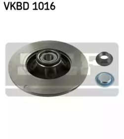 Тормозной диск на Пежо 308  SKF VKBD 1016.