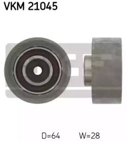 Обвідний ролик ГРМ на Вольво 960  SKF VKM 21045.