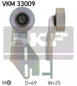 Натяжний ролик ременя генератора SKF VKM 33009.