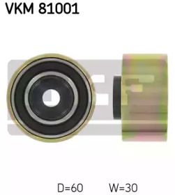 Обводной ролик ГРМ SKF VKM 81001.