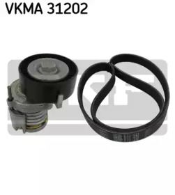 Комплект приводного ременя SKF VKMA 31202.