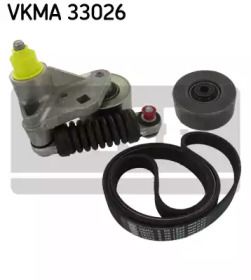 Комплект приводного ременя SKF VKMA 33026.