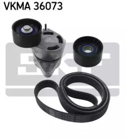 Комплект приводного ременя SKF VKMA 36073.
