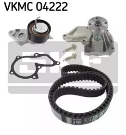 Комплект ГРМ з помпою на Mazda 121  SKF VKMC 04222.