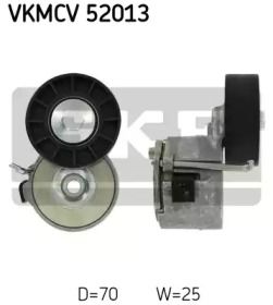 Натяжний ролик ременя генератора на Iveco Daily  SKF VKMCV 52013.