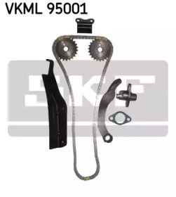 Комплект ланцюга ГРМ на Mitsubishi Pajero  SKF VKML 95001.