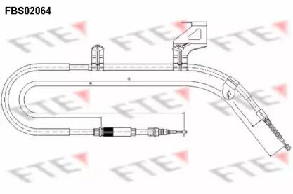 Трос ручника FTE FBS02064.