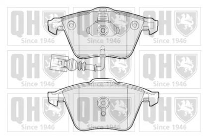 Тормозные колодки на Audi TT  Quinton Hazell BP1564.