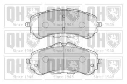Гальмівні колодки на Audi A1  Quinton Hazell BP1845.