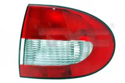 Задний правый фонарь на Renault Megane 1 Tyc 11-0225-01-2.