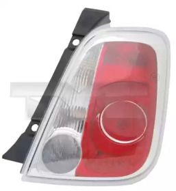 Задний правый фонарь на Fiat 500  Tyc 11-11283-01-2.
