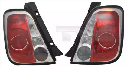 Задний левый фонарь на Fiat 500  Tyc 11-11284-21-2.