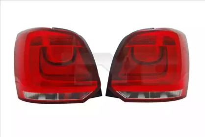 Задний левый фонарь на Volkswagen Polo  Tyc 11-11488-01-2.