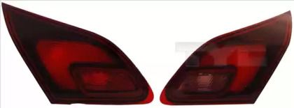 Задній лівий ліхтар на Opel Astra J Tyc 17-0286-11-2.
