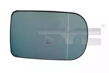 Стекло зеркала заднего вида на BMW 523 Tyc 303-0026-1.