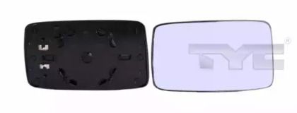 Ліве скло дзеркала заднього виду на Seat Ibiza  Tyc 337-0006-1.