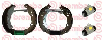Барабанные тормозные колодки на Лянча Ипсилон  Brembo K 23 054.