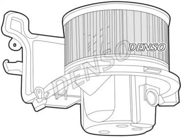 Вентилятор печки на Citroen Xsara  Denso DEA07006.
