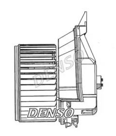 Вентилятор пічки на Опель Корса D Denso DEA20200.