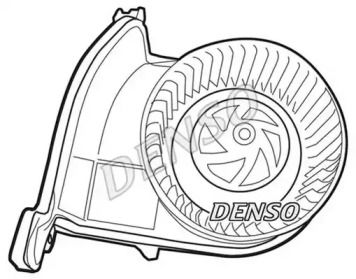 Вентилятор пічки на Рено Кліо  Denso DEA23002.
