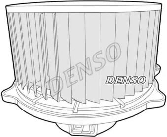 Вентилятор пічки на Hyundai Elantra 3 Denso DEA41010.