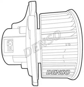 Вентилятор пічки на Кіа Соренто  Denso DEA43003.