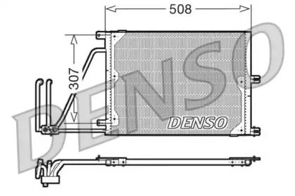 Радиатор кондиционера Denso DCN20030.