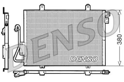 Радиатор кондиционера на Renault Clio  Denso DCN23006.