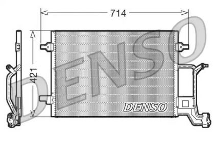 Радіатор кондиціонера на Ауді А6 С5 Denso DCN32019.