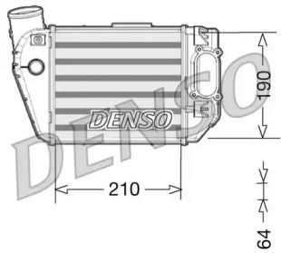 Інтеркулер на Ауді A4  Denso DIT02021.