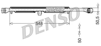 Интеркулер на Ауди А6 С6 Denso DIT02026.