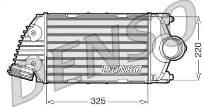 Інтеркулер на Порше 911  Denso DIT28016.